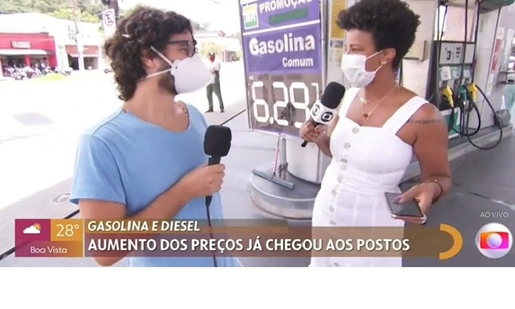 Entrevistado solta 'fora Bolsonaro' no Encontro