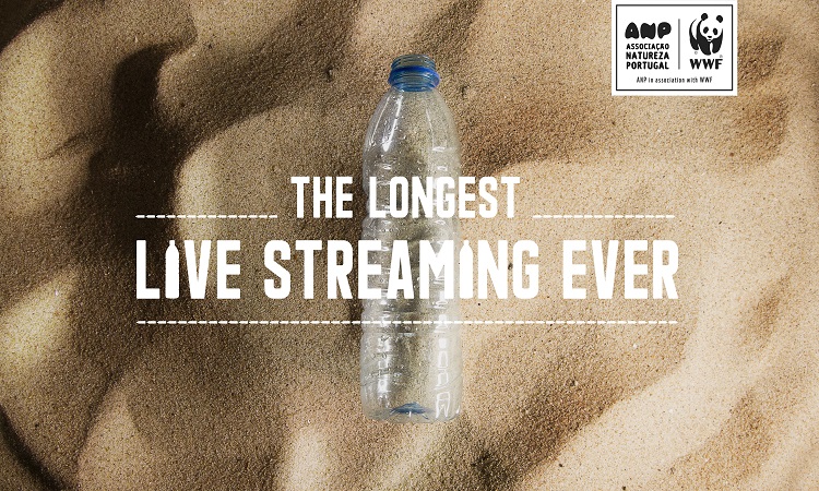 Maior livestream da história vai mostrar decomposição da garrafa plástica