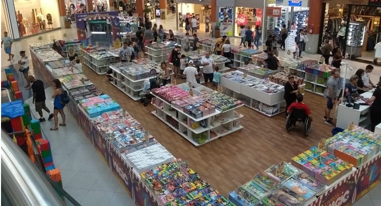 Feira do Livro Infantil segue até fim do mês no Floripa Shopping