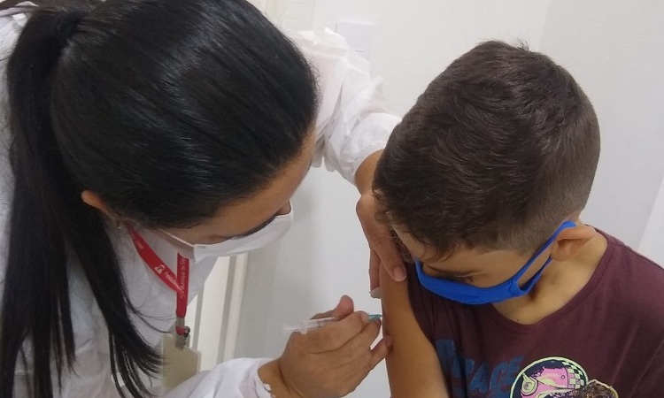 São José retoma vacinação infantil para público de 5 a 11 anos