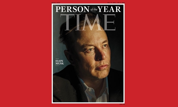 Elon Musk é escolhido Pessoa do Ano de 2021 pela revista 'Time'