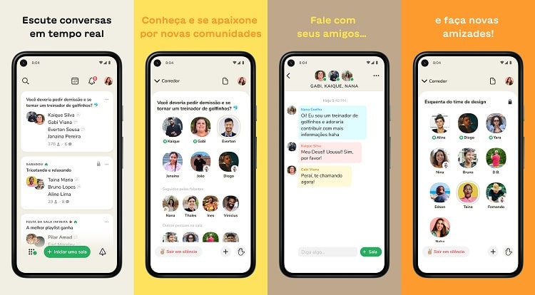 App Clubhouse agora está disponível em português no Brasil 