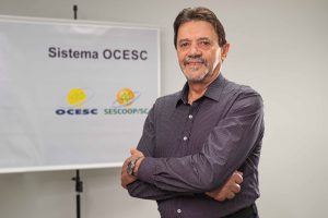 Foto: Luiz Vicente Suzin, presidene da OCESC / Crédito: divulgação.