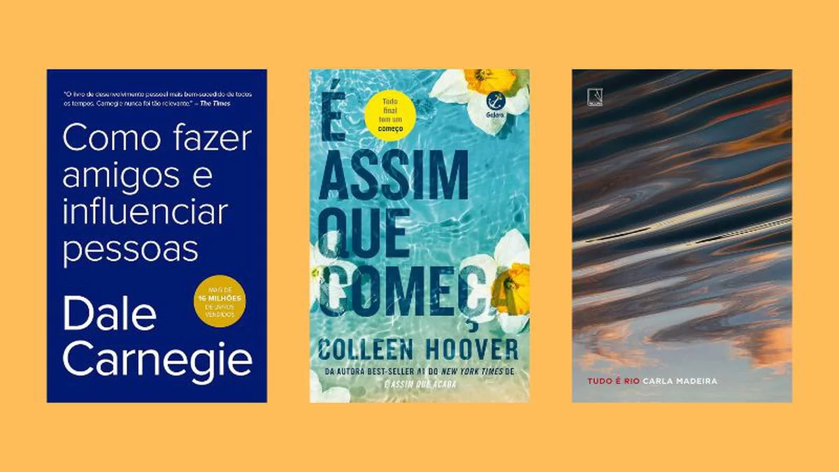 Brasil divulga lista de livros mais vendidos do ano